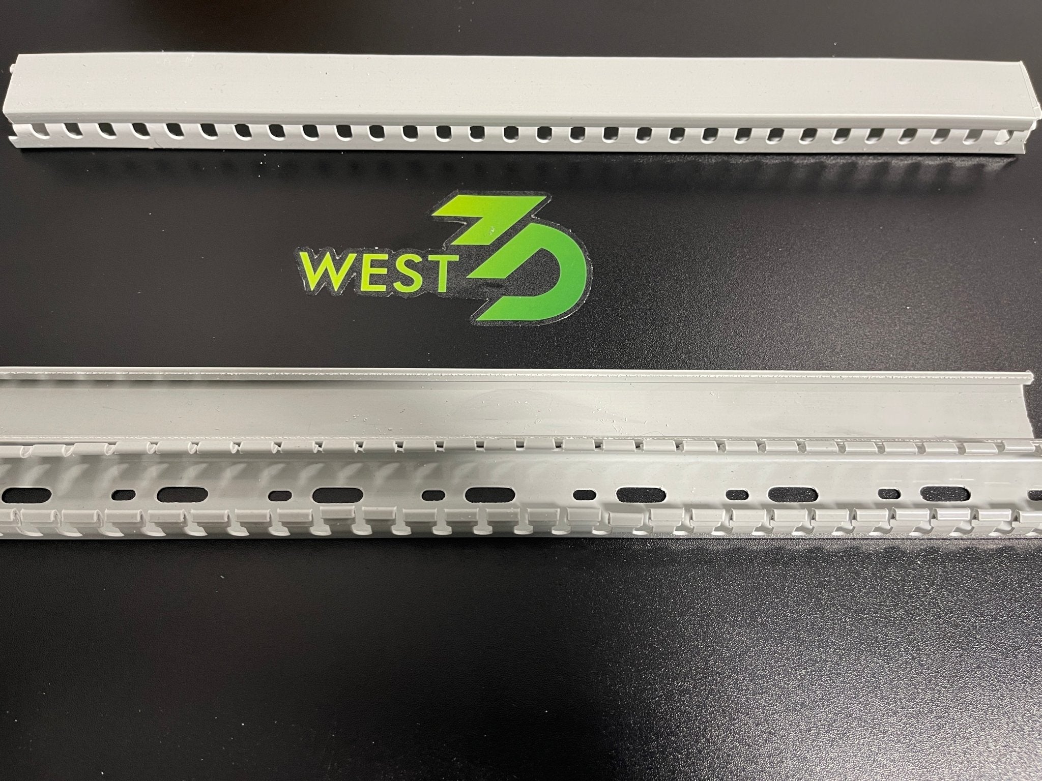 PVC Slotted Wiring Ducts / Raceway Cable Trunking Fire-Retardant (20mm H x 25mm W) Cable Management - West3D Printing - NA