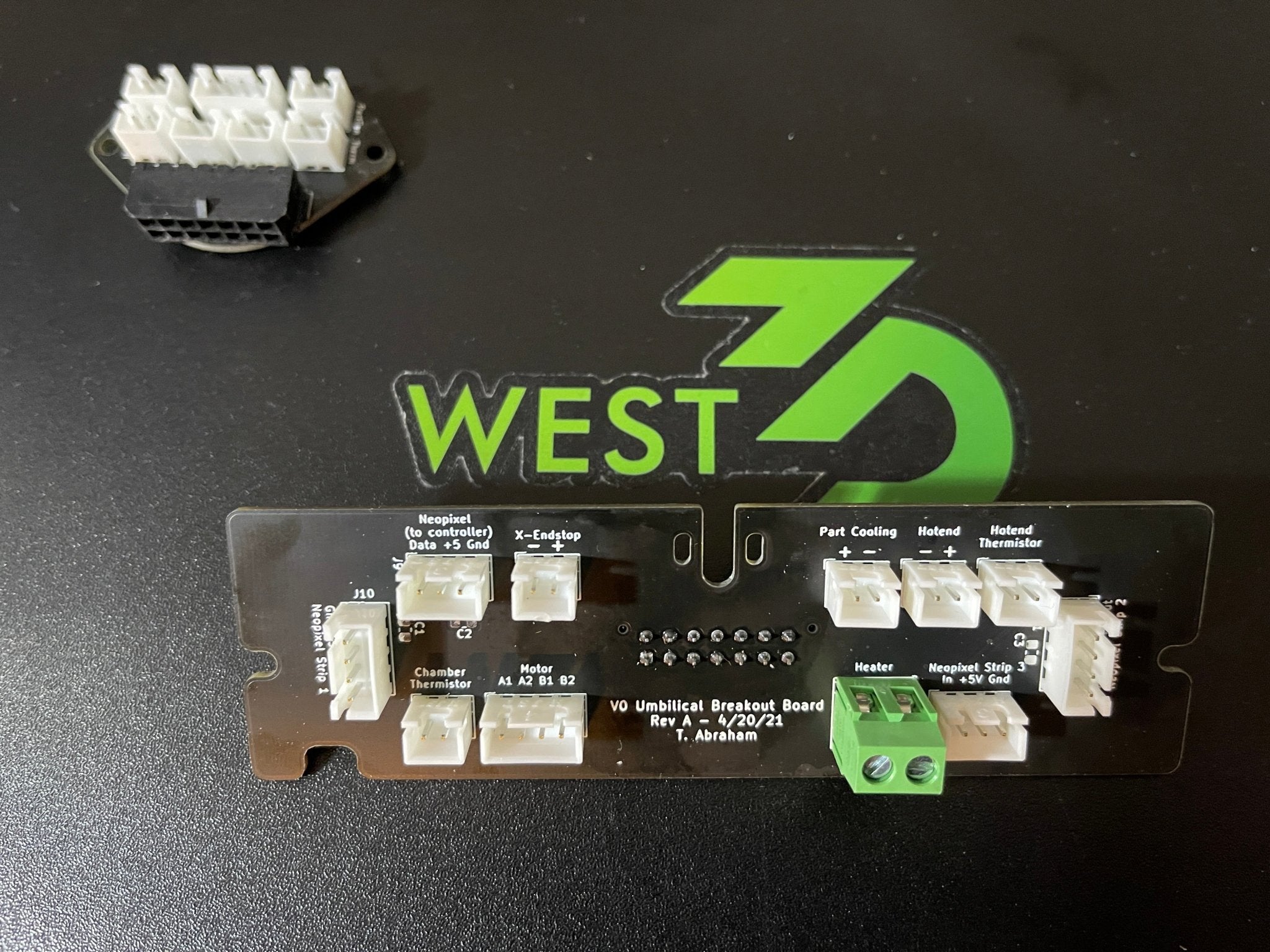 Umbilical PCB Set for Voron V0.1 Complete Assembled Toolhead + Frame