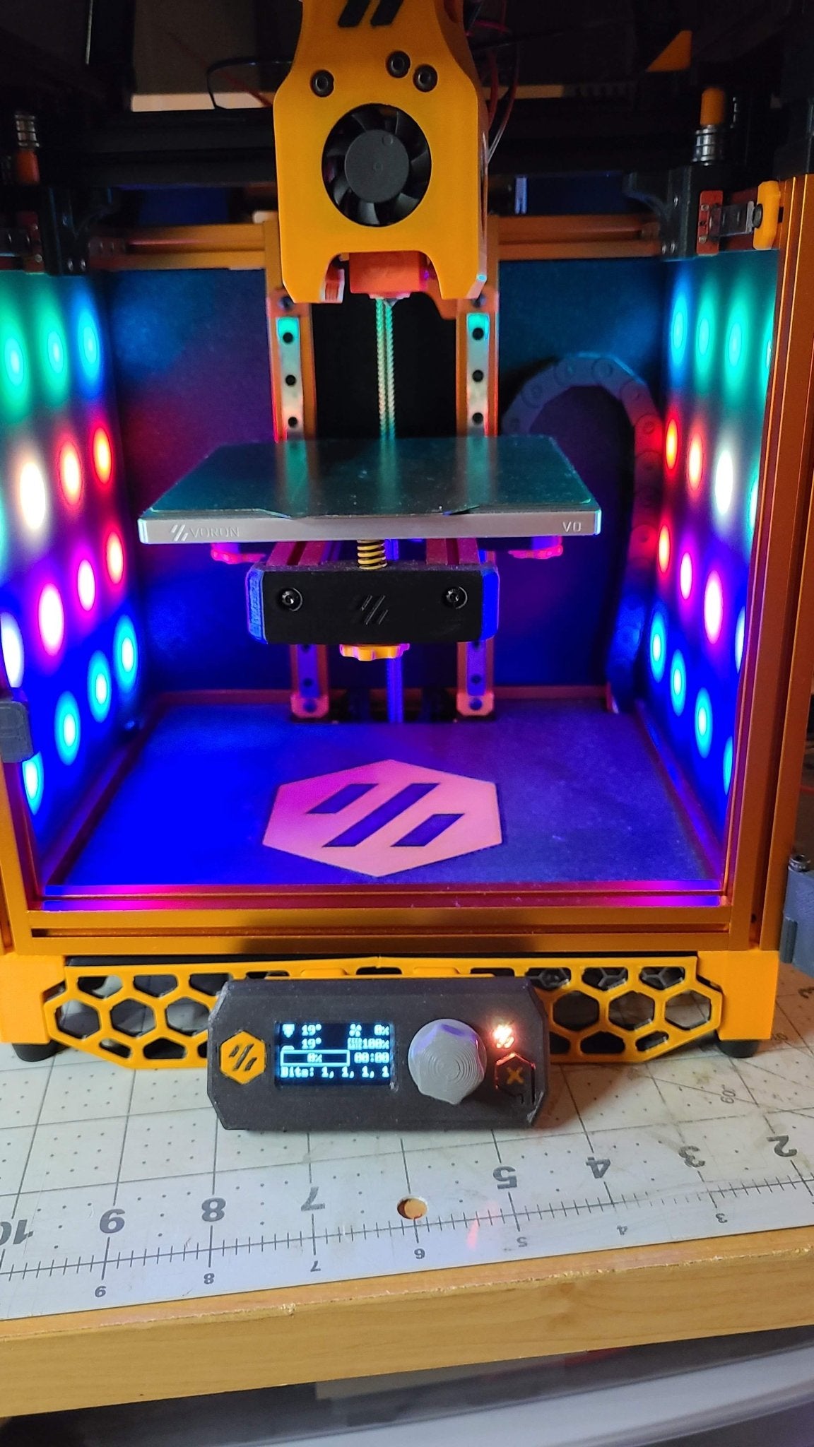 V0.1 RGB Panels 32 individually addressable PCB LED Panels + LED Acrylic + Harness kit - West3D Printing - timmit99 / BoxxyPrints