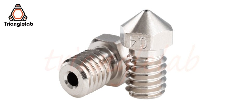 V6 Plated Copper / Titanium Alloy Hotend Kit - West3D Printing - Trianglelab