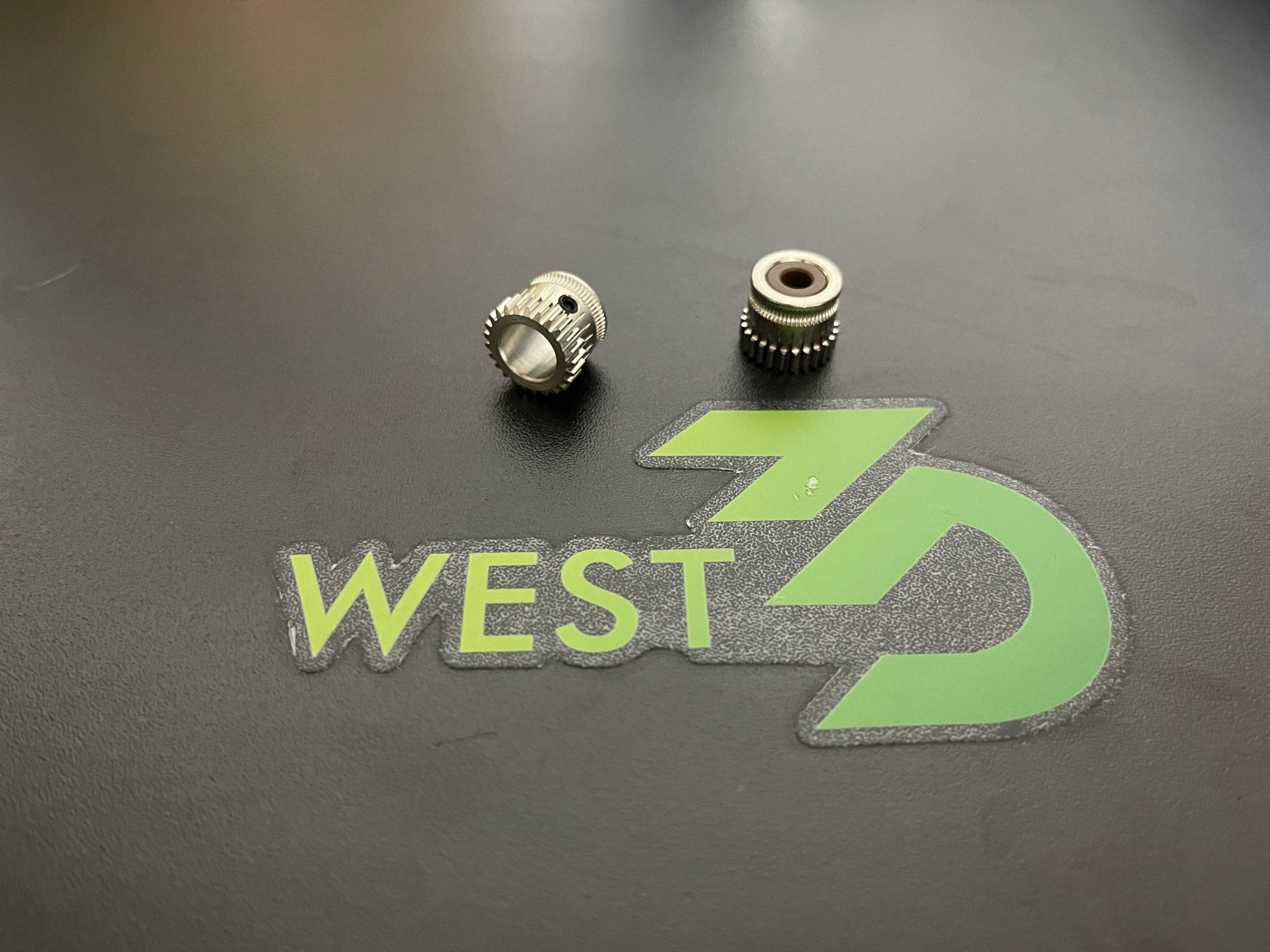 Valentenay Gear Orbiter V2.0 Extruder Gear Kit Hardened Steel Nickel Plated 8mm ID 13.5mm OD 11mm H Gear (2pcs) - West3D Printing - Trianglelab