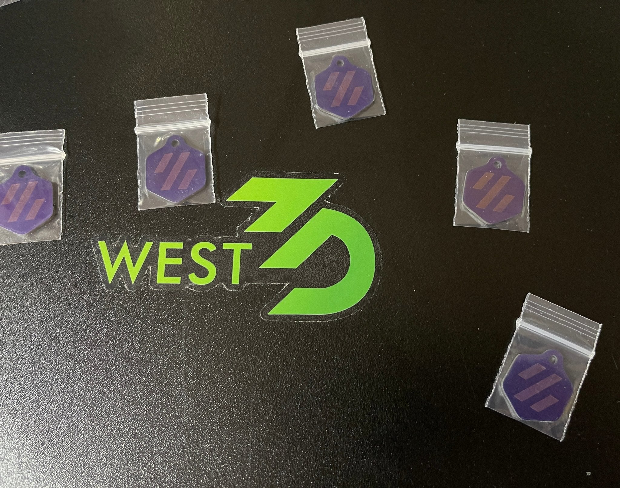 Voron / West3D Anodized Keychains