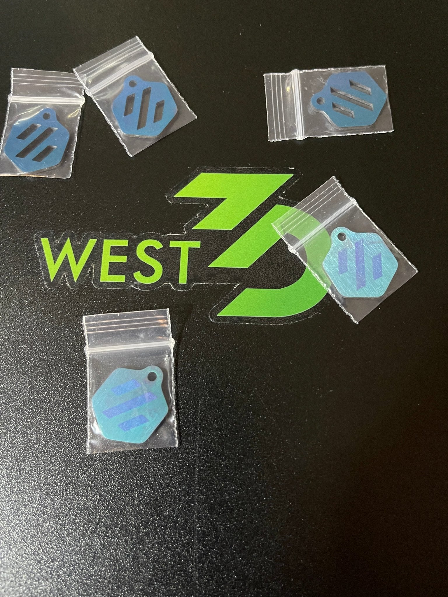Voron / West3D Anodized Keychains
