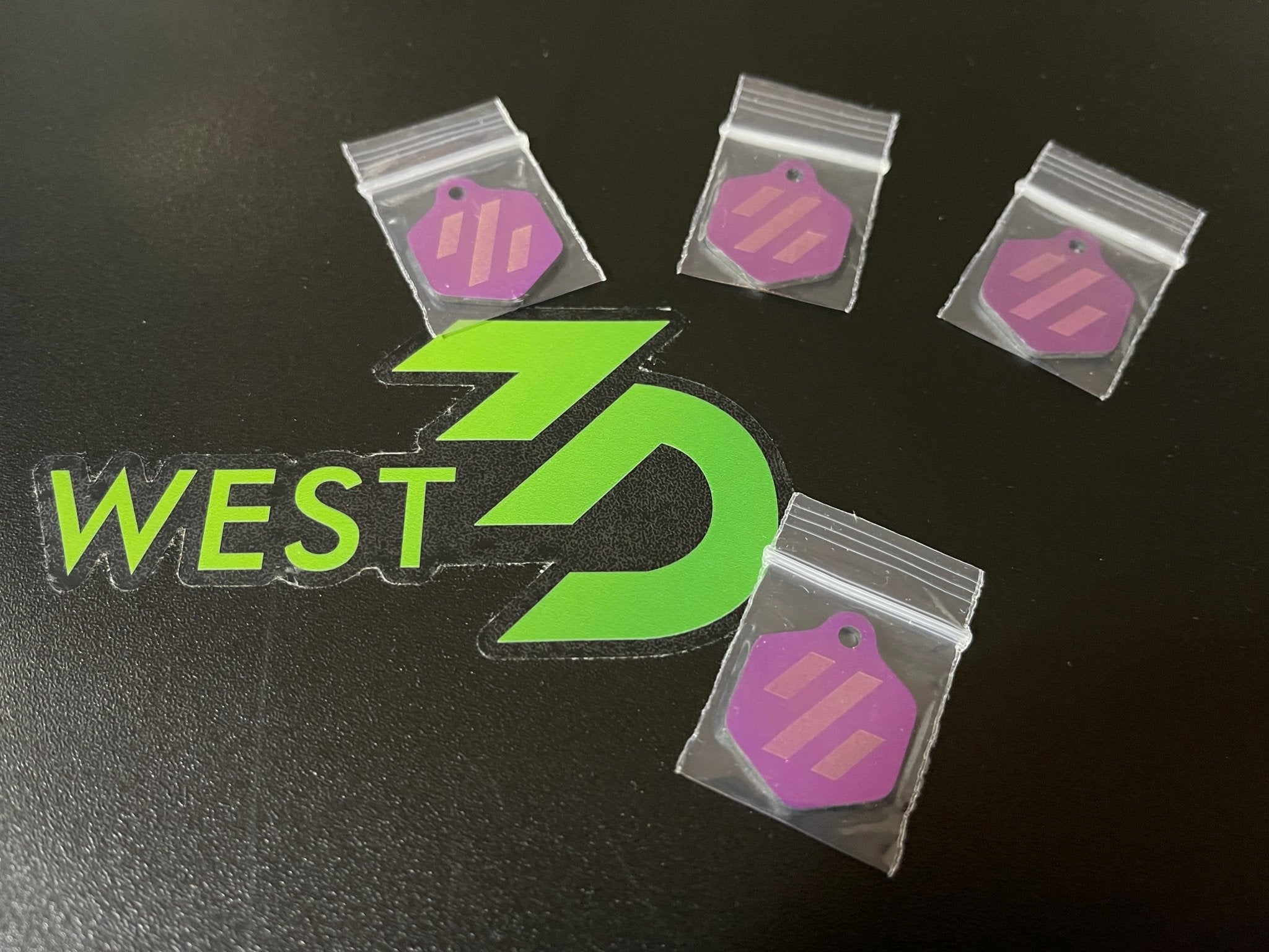 Voron / West3D Anodized Keychains