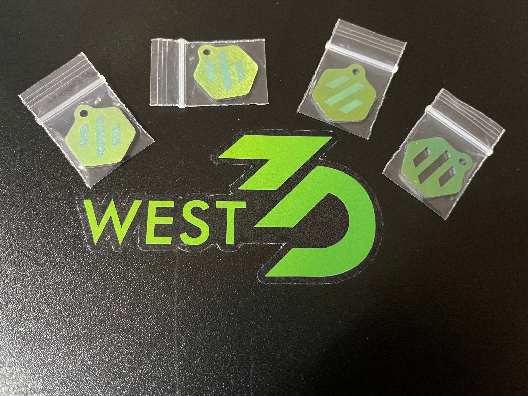 Voron / West3D Anodized Keychains