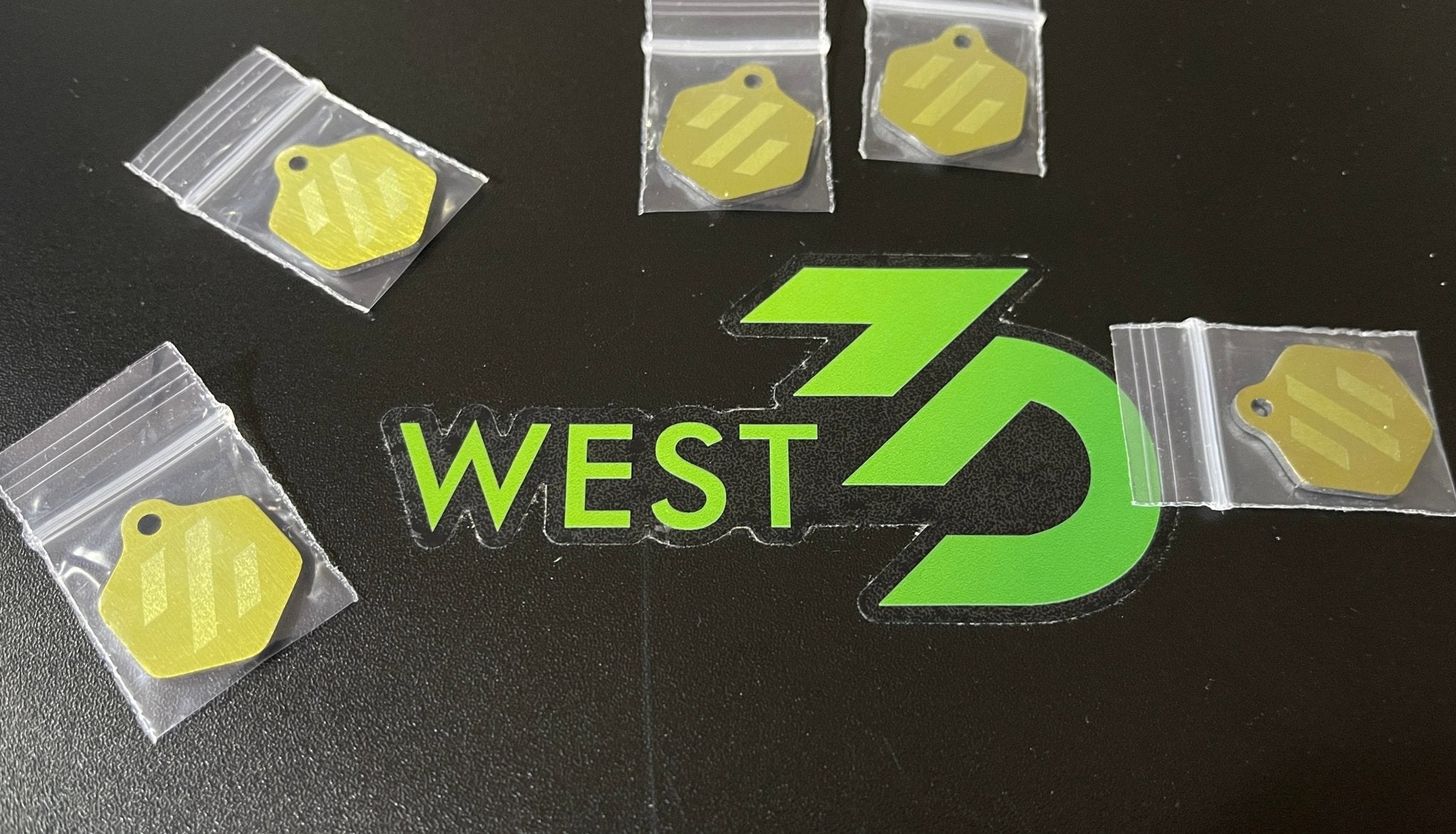 Voron / West3D Anodized Keychains