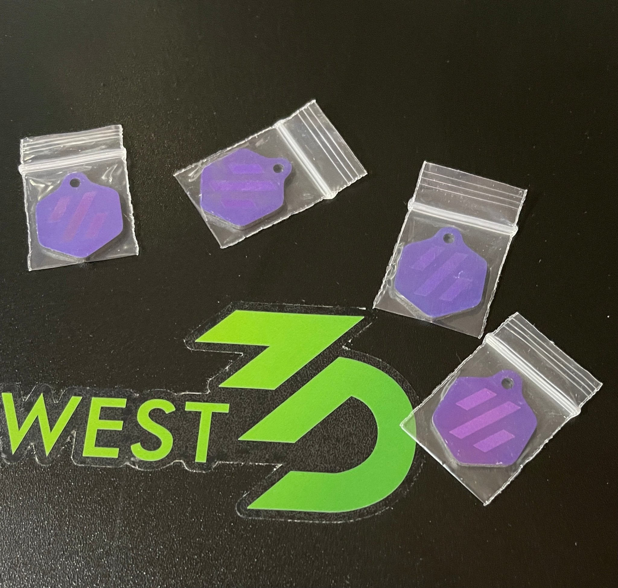 Voron / West3D Anodized Keychains