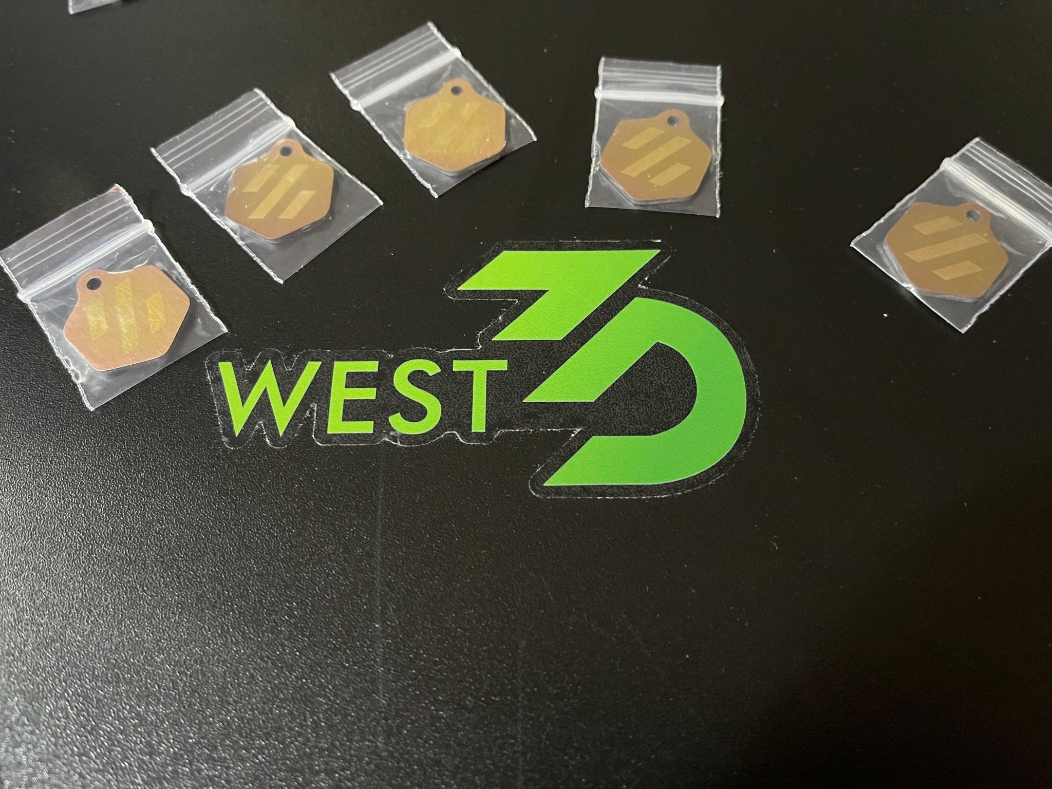 Voron / West3D Anodized Keychains