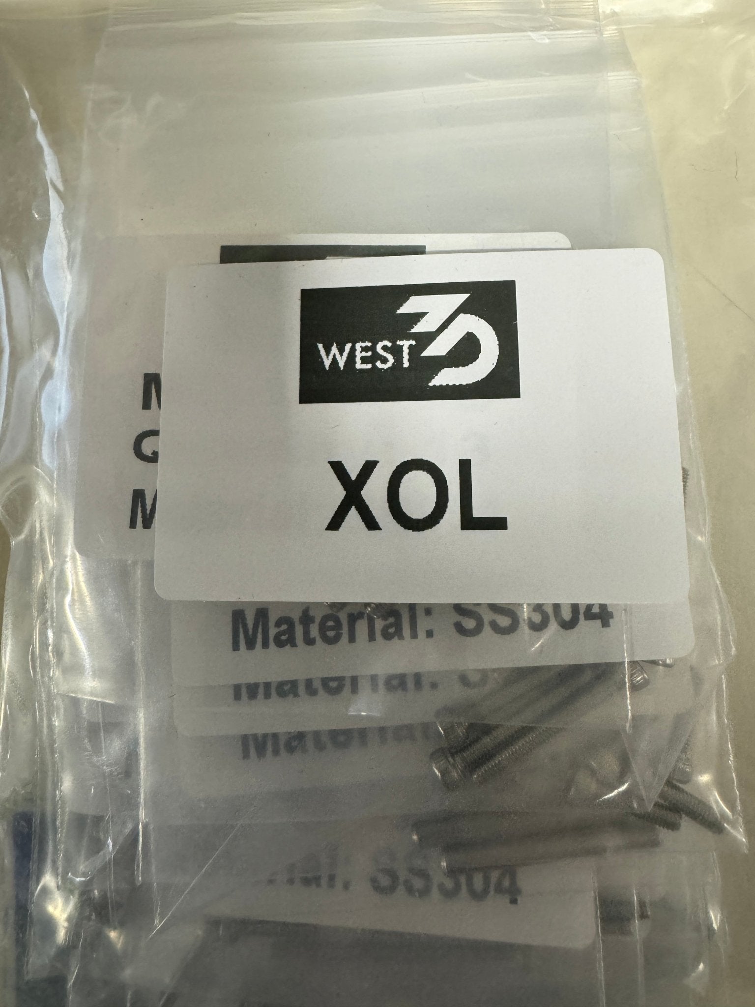 Xol Fastener Kit (BDF) - West3D 3D Printing Supplies - WEST3D