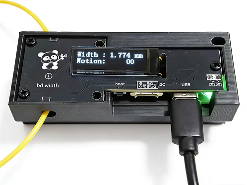 bdwidth Optical filament width and motion sensor for 3D Printers (bd width)