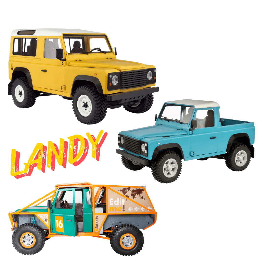 3DSets.com RC Vehicle Kits by 3DMakerParts - West3D 3D Printing Supplies - 3DMakerParts