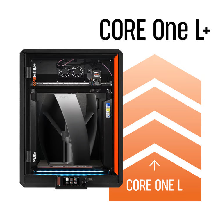 Prusa CORE One L to CORE One L+ upgrade kit