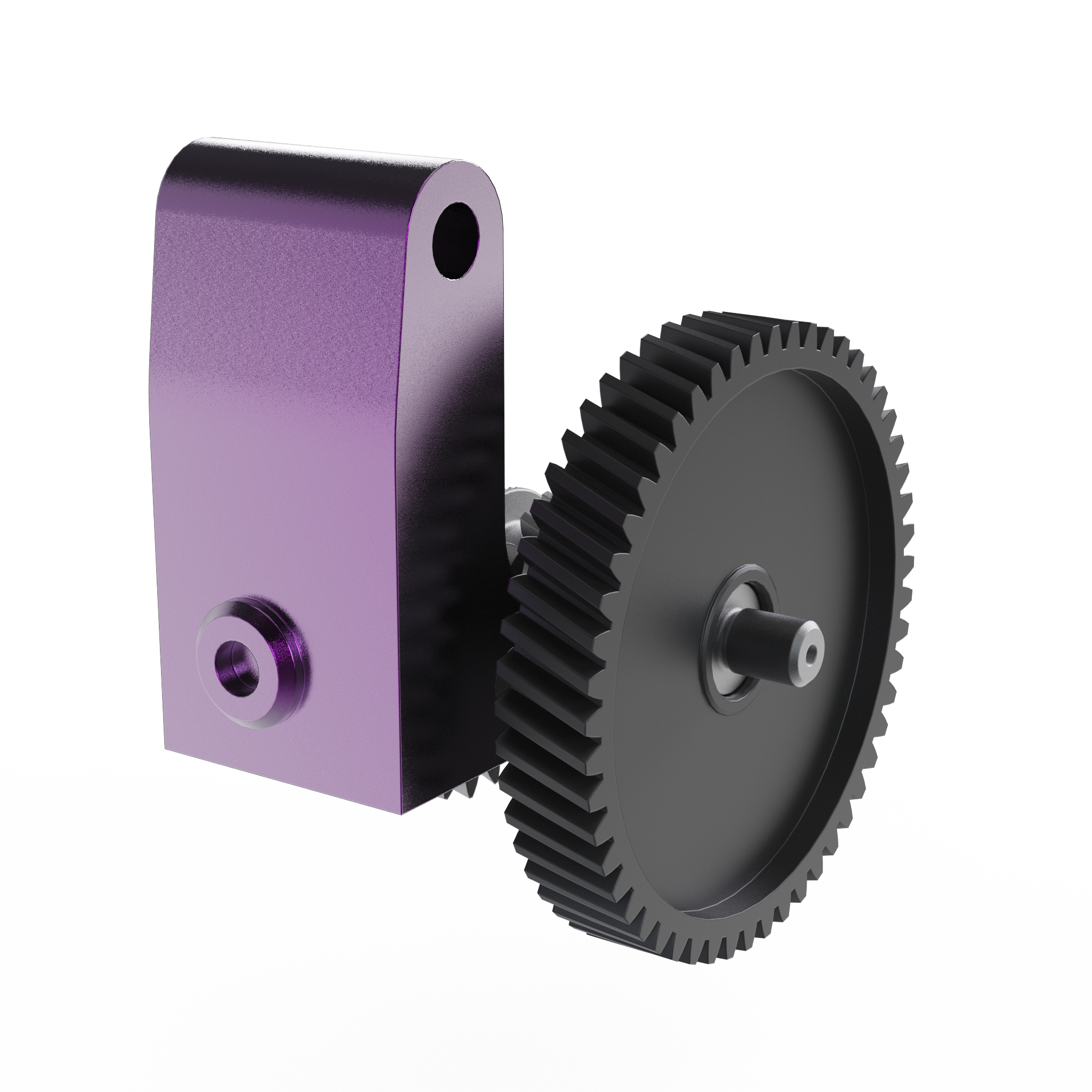 Bastion Coated Extruder Gears for Bambu Lab X1C, X1E, P1P & P1S