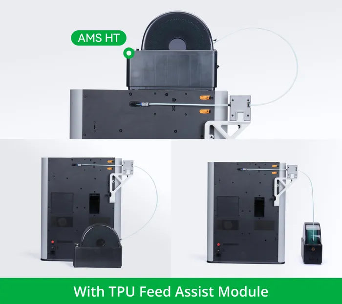 TPU Feed Assist Module for Bambu H2 / X1 / P1 / P2S / X2D