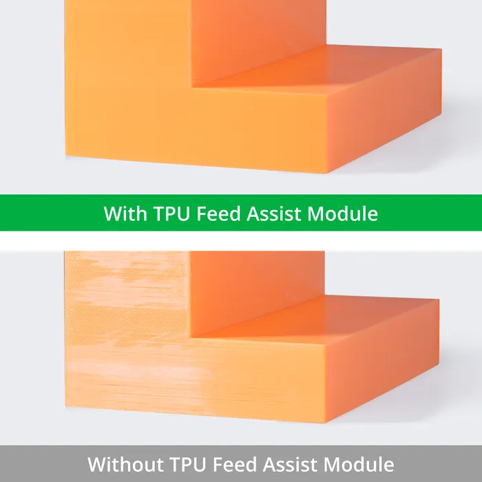 TPU Feed Assist Module for Bambu H2 / X1 / P1 / P2S / X2D