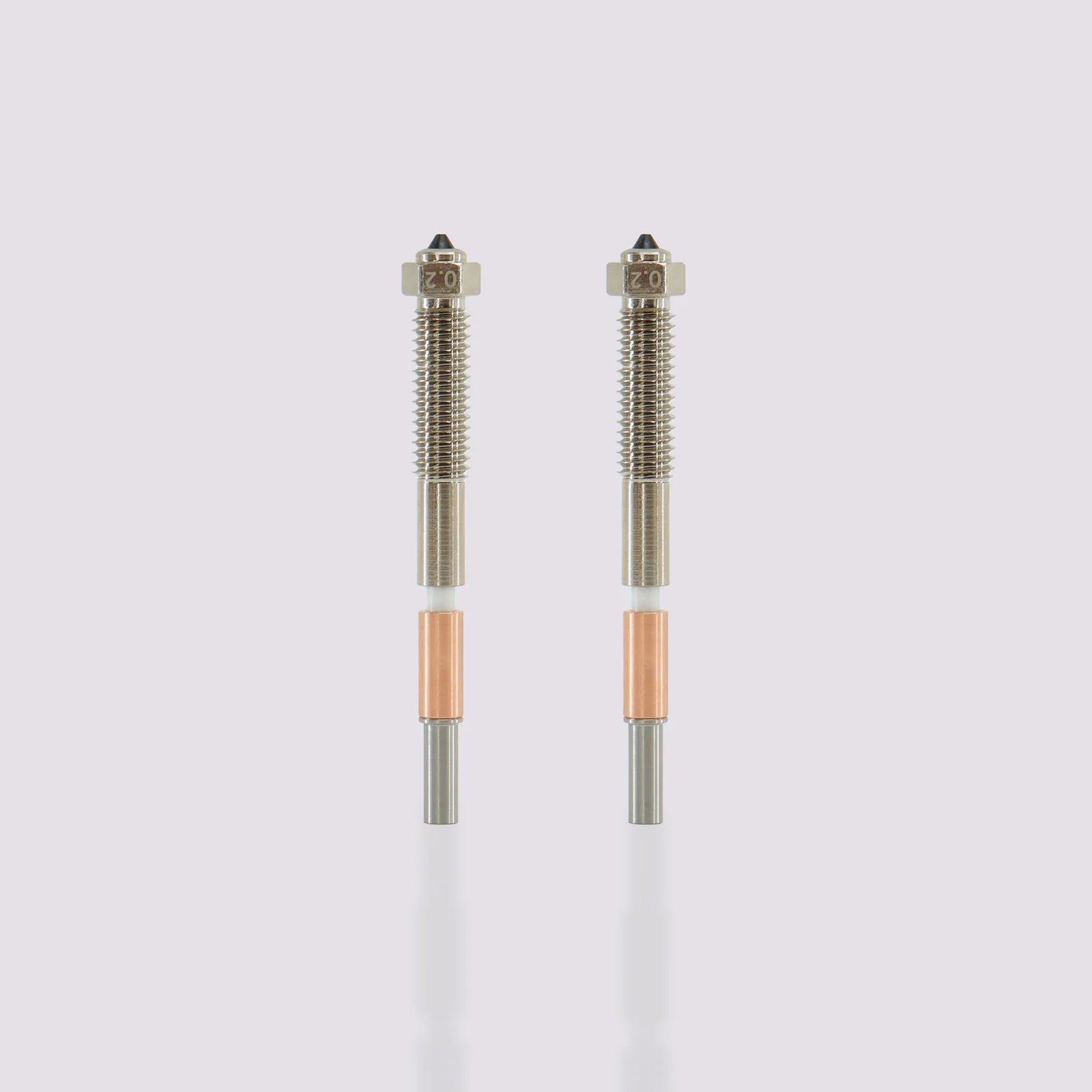 QIDI MAX4 Hardened Steel Bimetal Nozzles – OEM Replacement 2 Pack (Multiple Sizes)