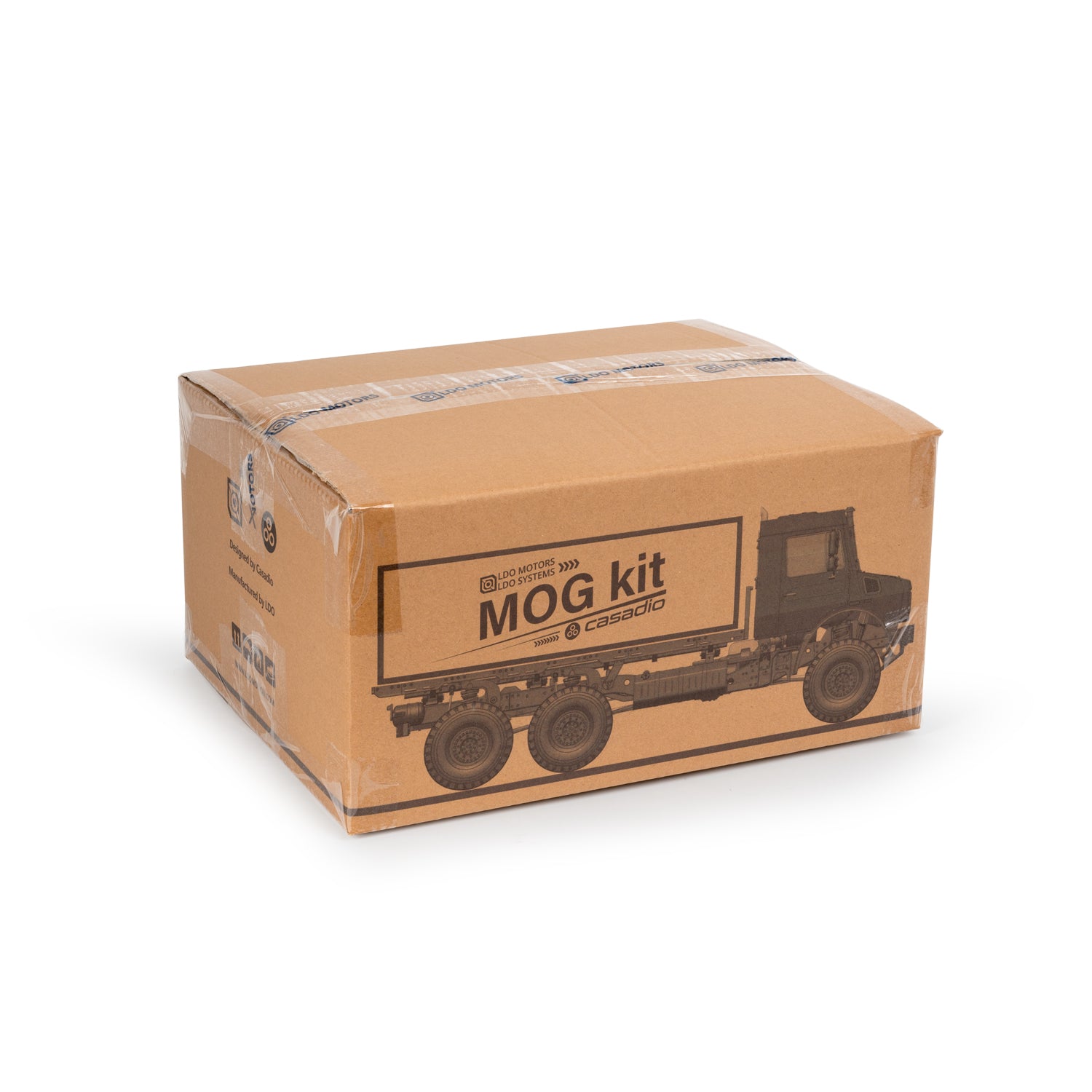 MOG and MOG Lite Massive 3D Printer Project RC Overland Truck (4x4 and 6x6 Compatible)