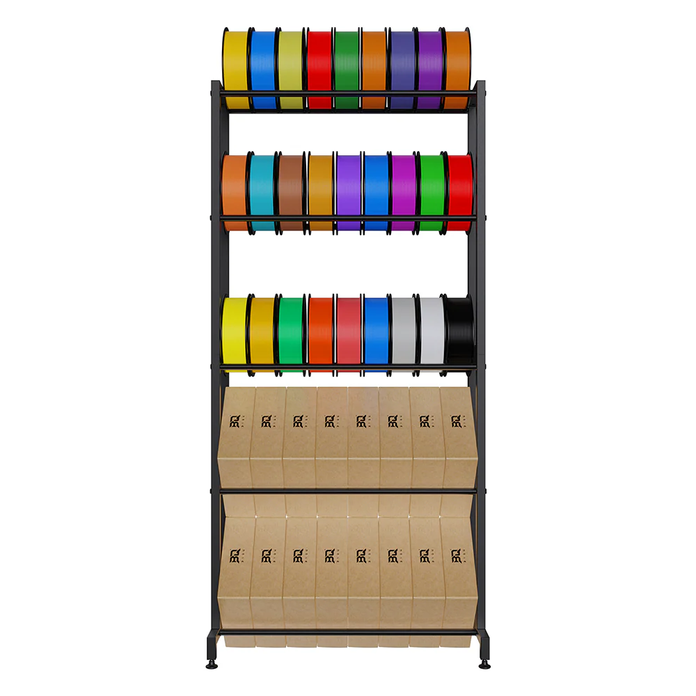 Biqu Panda Filament Storage Feed Rack 5-tier holds 40+ 1kg spools