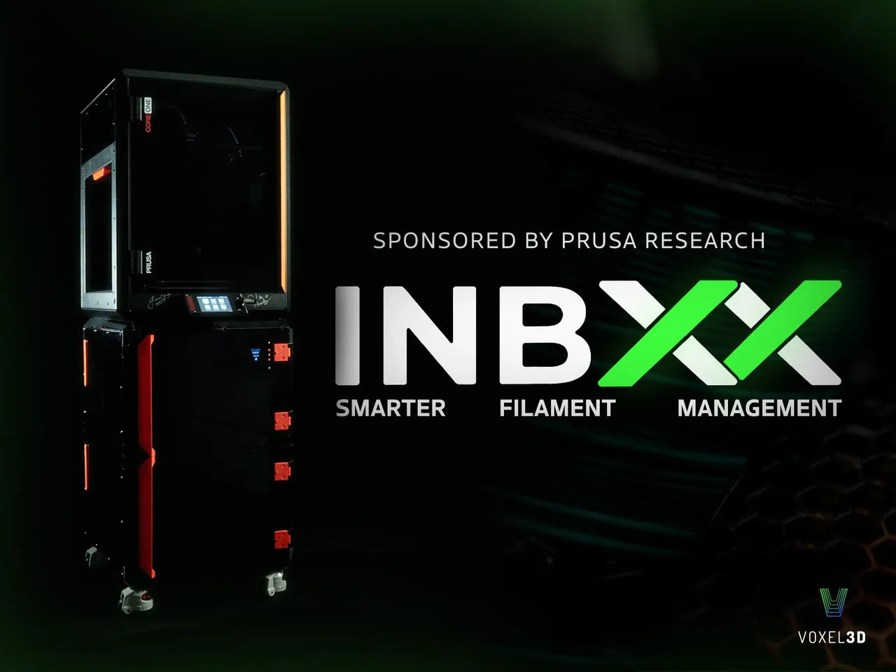 LDO INBXX Filament Management System Hardware Kits for PRUSA CORE ONE