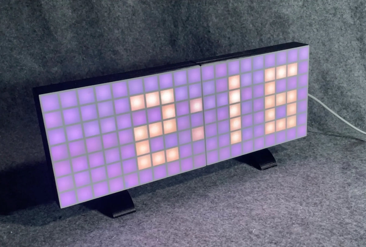 Pixel Clock 3D Printing Project Kit by PrintKits