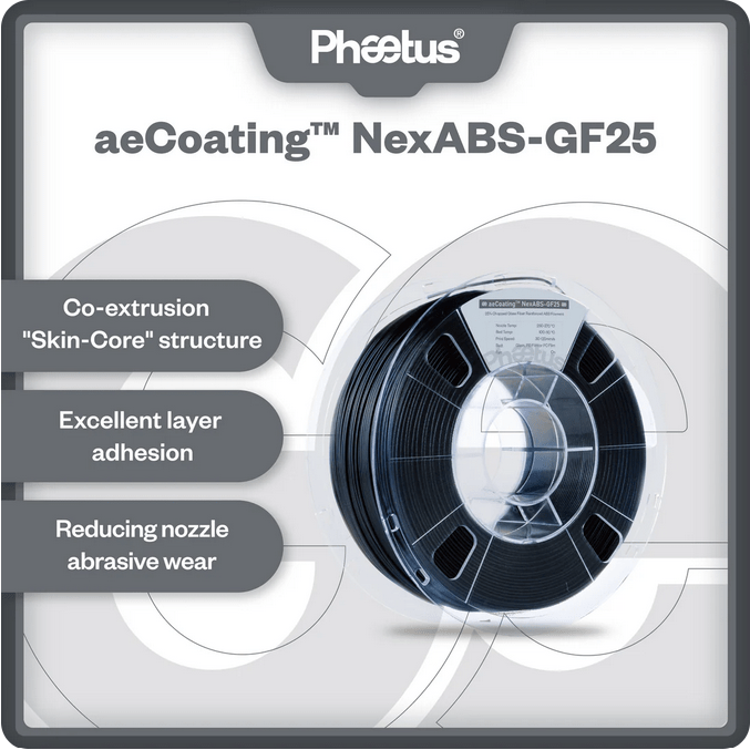 aeCoating™ NexABS-GF25 - West3D 3D Printing Supplies - West3D 3D Printing Supplies