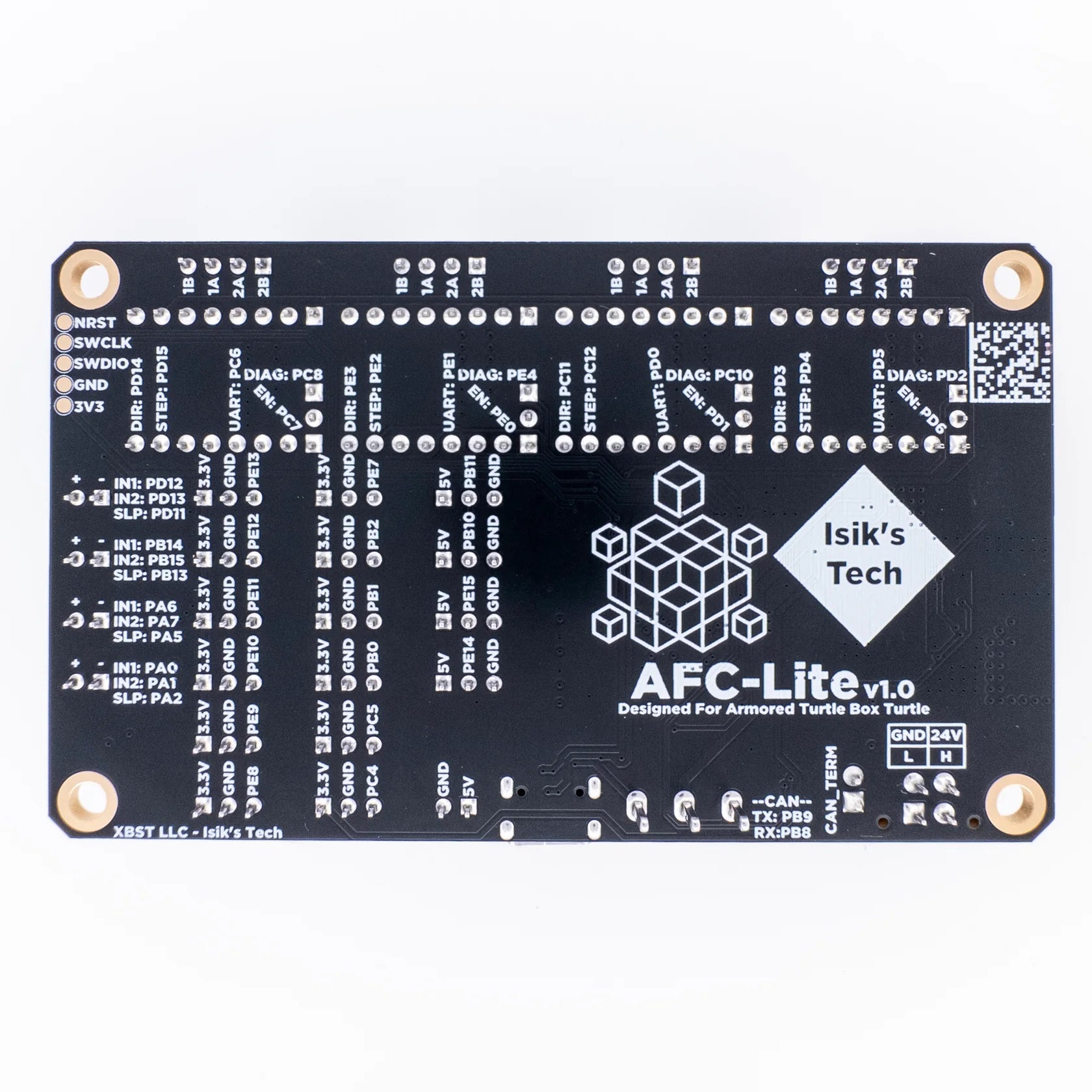 AFC - Lite Box Turtle Multi Filament Controller PCB - West3D 3D Printing Supplies - IsiksTech