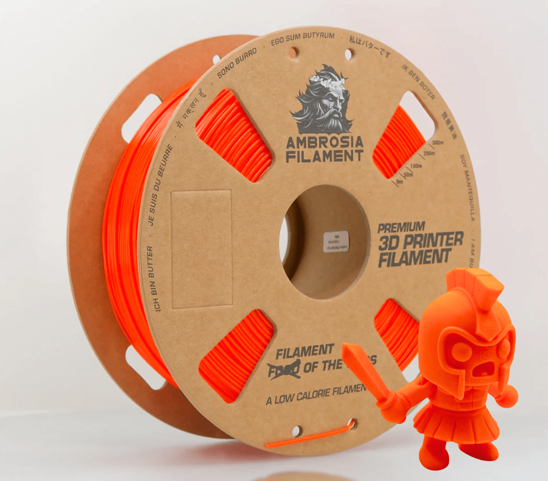 AMBROSIA ASA Filament of the Gods - 1KG Bambu AMS Friendly Cardboard Spools Premium 3D Printing Filament House ASA - West3D 3D Printing Supplies - AMBROSIA FILAMENT