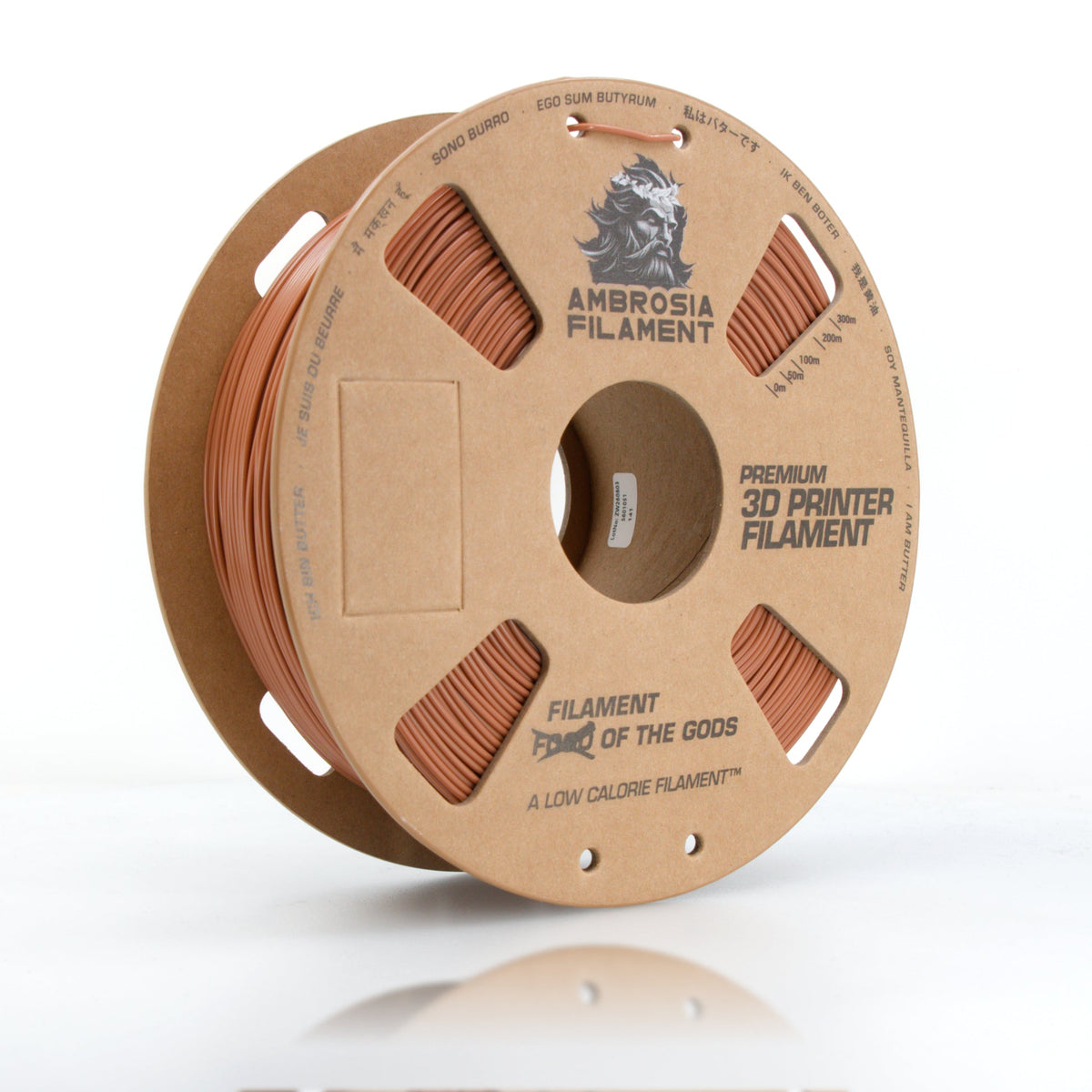 AMBROSIA ASA Filament of the Gods - 1KG Bambu AMS Friendly Cardboard Spools Premium 3D Printing Filament House ASA - West3D 3D Printing Supplies - AMBROSIA FILAMENT