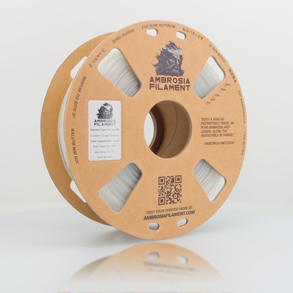 AMBROSIA ASA Filament of the Gods - 1KG Bambu AMS Friendly Cardboard Spools Premium 3D Printing Filament House ASA - West3D 3D Printing Supplies - AMBROSIA FILAMENT