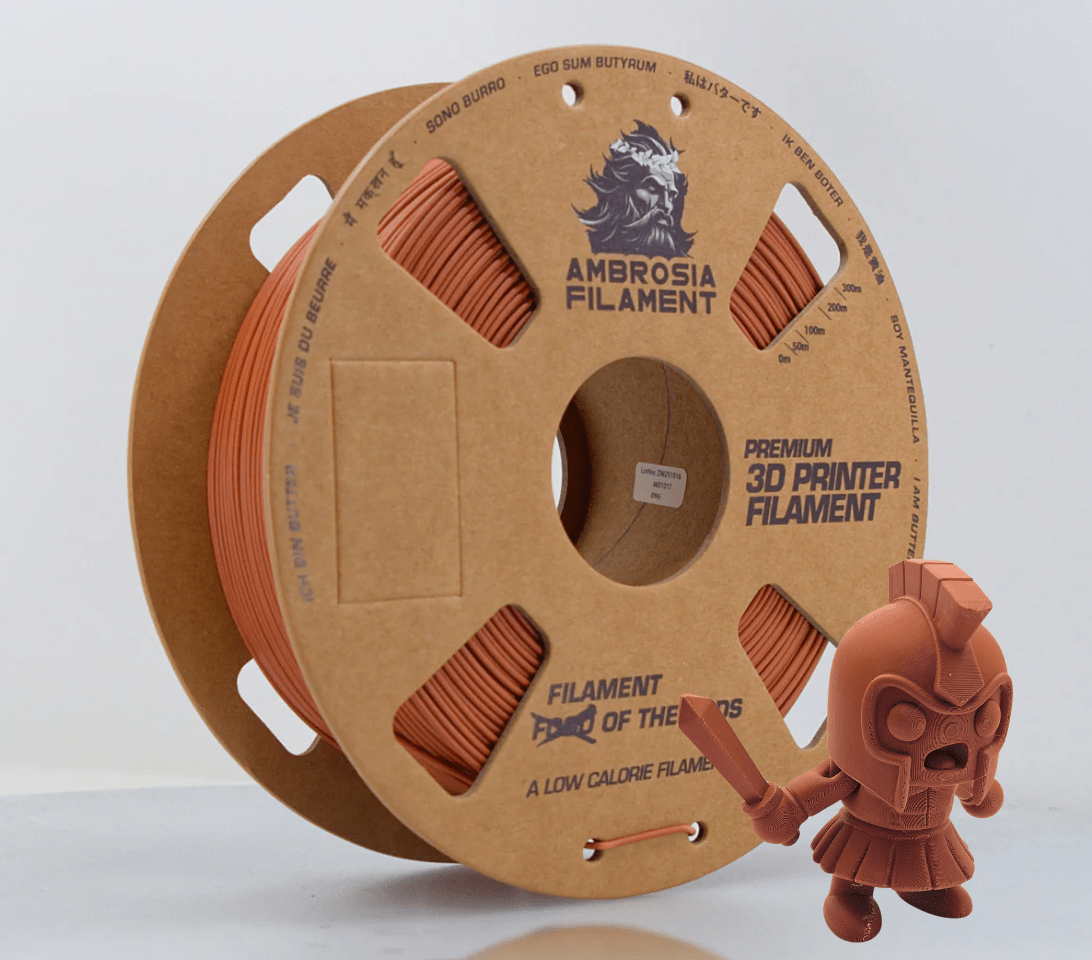 AMBROSIA ASA Filament of the Gods - 1KG Bambu AMS Friendly Cardboard Spools Premium 3D Printing Filament House ASA - West3D 3D Printing Supplies - AMBROSIA FILAMENT