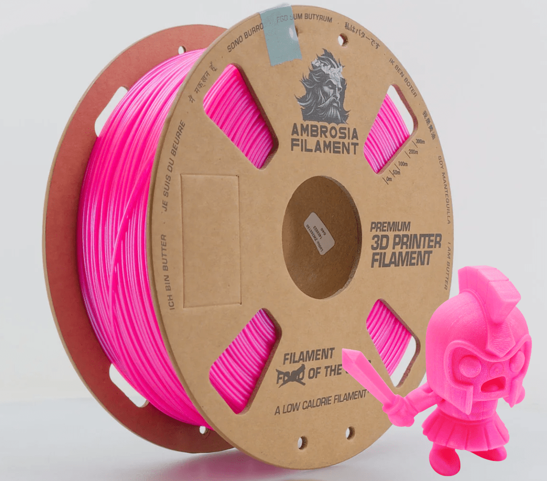 AMBROSIA Dolos Color Shifting ASA Filament of the Gods - 1KG Bambu AMS Friendly Cardboard Spools Premium 3D Printing Filament - West3D 3D Printing Supplies - AMBROSIA FILAMENT