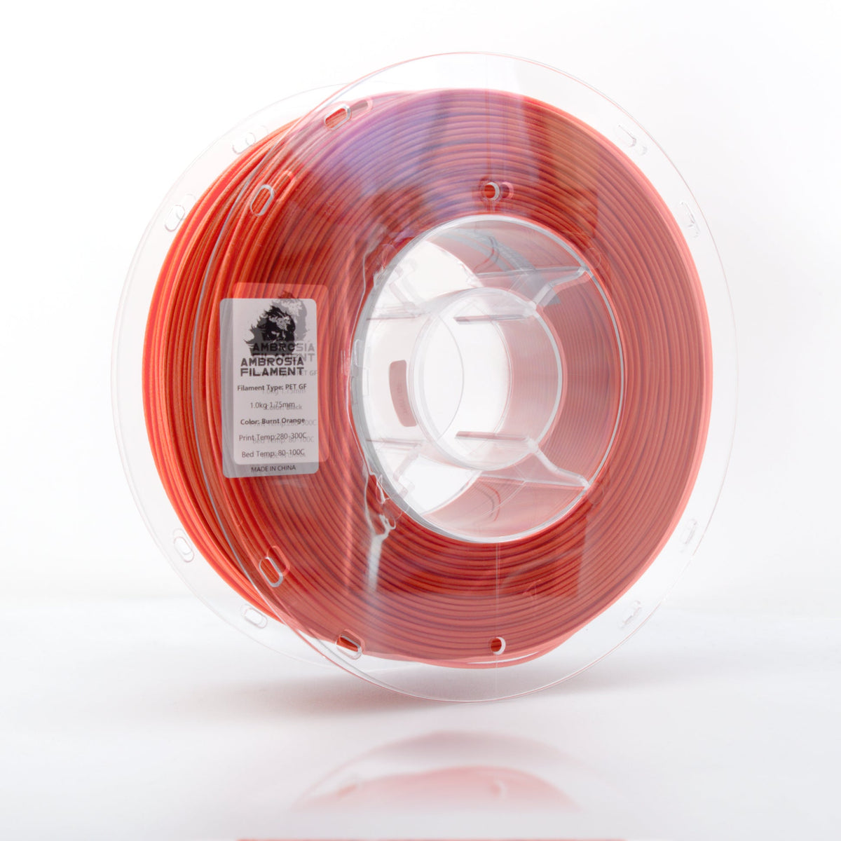 AMBROSIA PET-GF Glass Filled PET Filament of the Gods - 1KG Spool - West3D 3D Printing Supplies - AMBROSIA FILAMENT