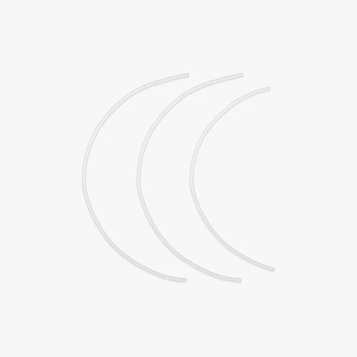 Bambu Lab PTFE Tubes (1x 370mm and 2x550mm) for X1 Series and P1S - West3D 3D Printing Supplies - Bambu Lab