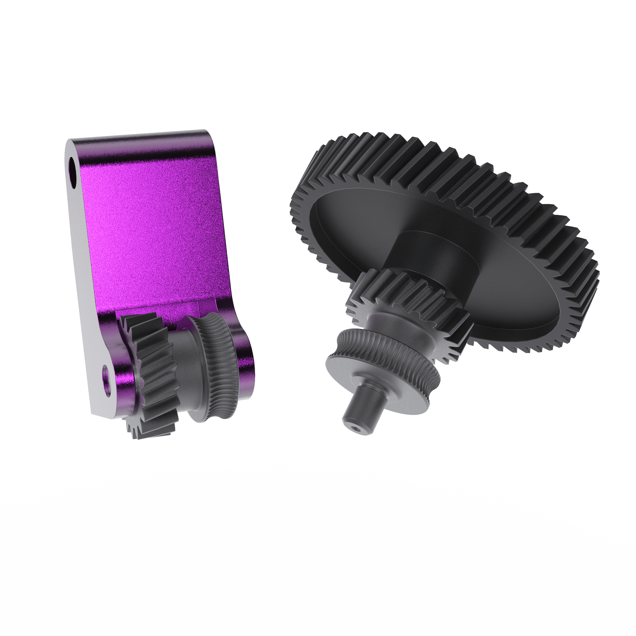 Bastion Coated Extruder Gears for Bambu Lab X1C, X1E, P1P & P1S - West3D 3D Printing Supplies - E3D