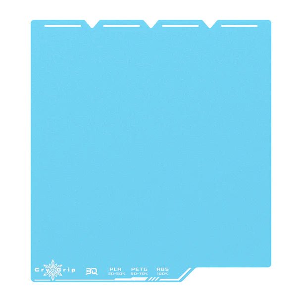Biqu CryoGrip Pro FROSTBITE Build Plate for 3D Printers - Textured extreme grip plate - West3D 3D Printing Supplies - BTT