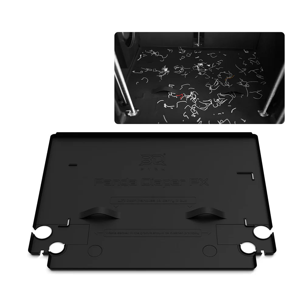 BIQU Panda Diaper - 3D Printer Debris Catcher Waste Pads Reusable Easy Clean Full Coverage for Bambu Lab X1,P1,P2S,H2D,H2S Elegoo CC - West3D 3D Printing Supplies - BTT