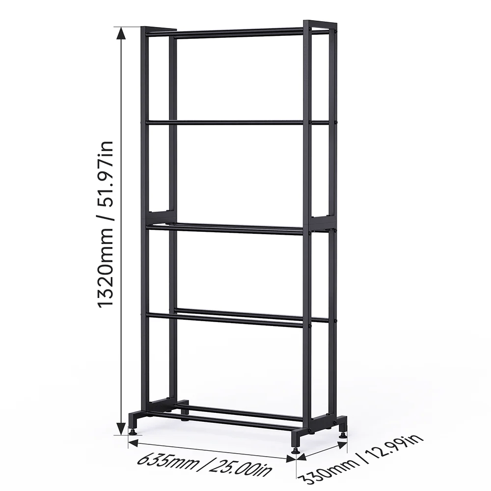 Biqu Panda Filament Storage Feed Rack 5 - tier holds 40+ 1kg spools - West3D 3D Printing Supplies - BTT