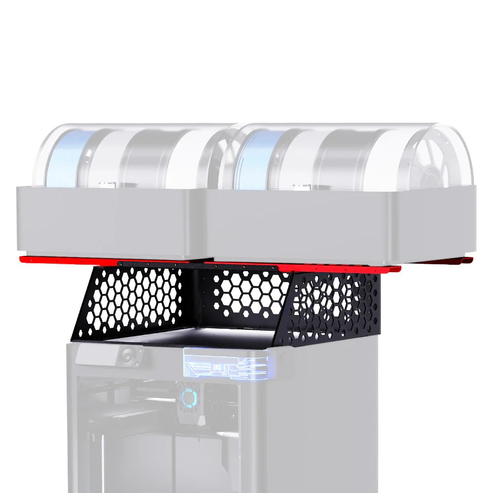 Biqu Panda Perch H2 and HT Add - on - Aluminum Mount for Two AMS and Multiple AMS HT for Bambu Lab H Series 3D Printer (H2D H2C H2S) - West3D 3D Printing Supplies - BTT