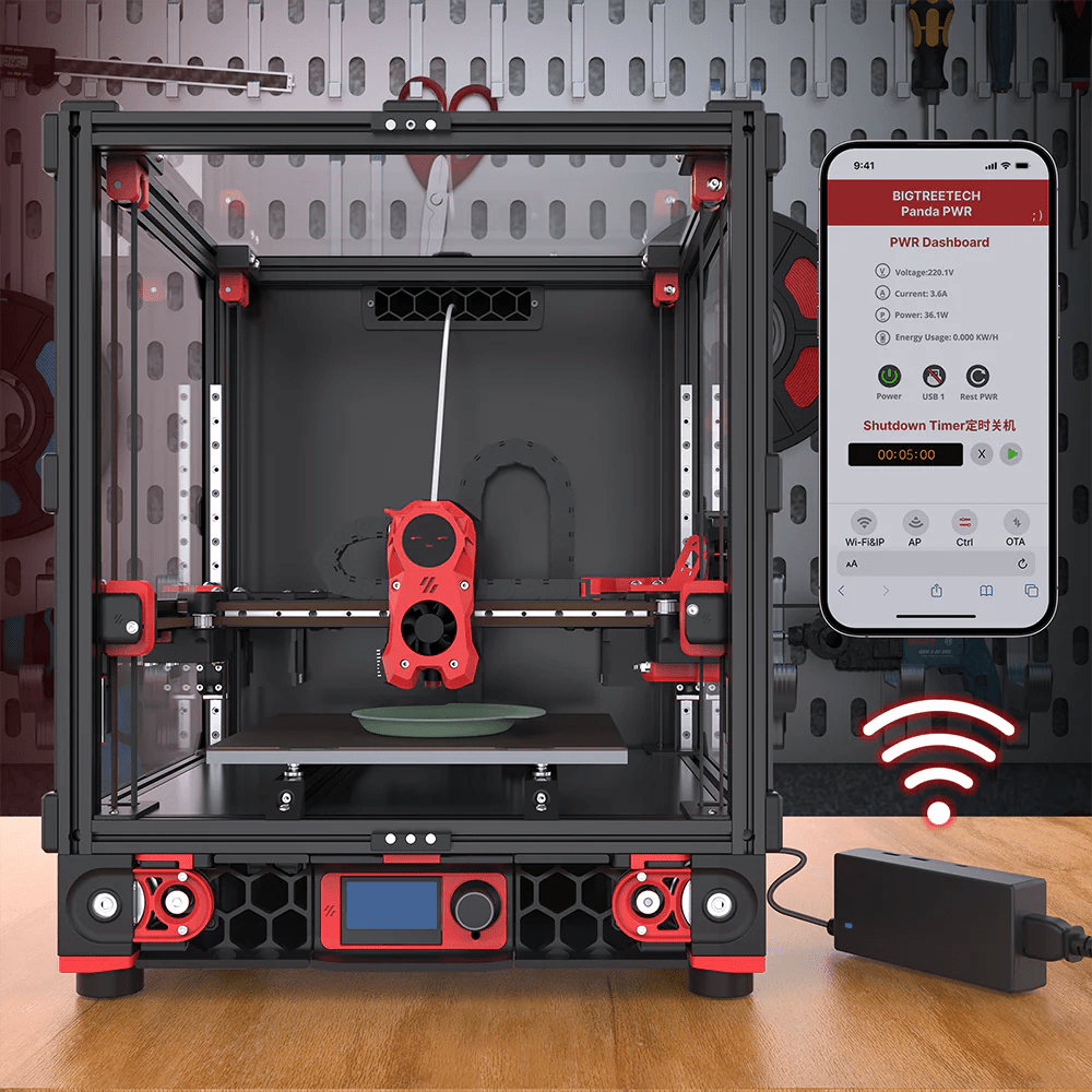 Biqu Panda PWR - Wireless Intelligent Power Management Module - Compatible with a wide variety of printers - West3D 3D Printing Supplies - BTT