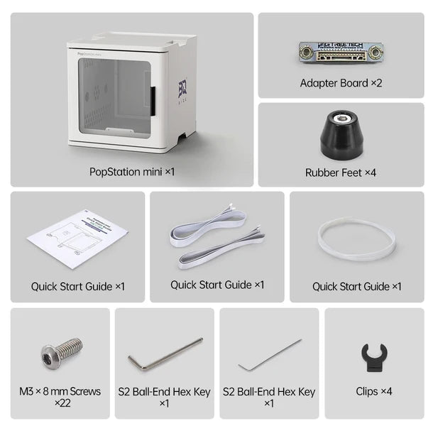 Biqu PopStation Mini Filament Storage Dry Box and Stand for Snapmaker U1 - West3D 3D Printing Supplies - BTT