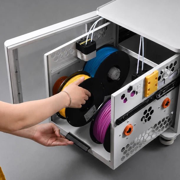 Biqu PopStation Mini Filament Storage Dry Box and Stand for Snapmaker U1 - West3D 3D Printing Supplies - BTT