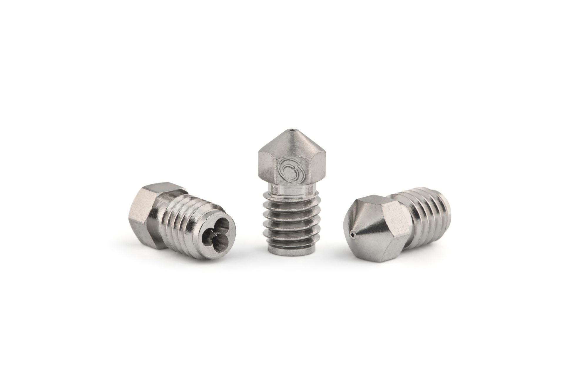 Bondtech CHT High Flow Nozzles M6 (V6) Nickel Coated Brass Various Sizes - West3D 3D Printing Supplies - Bondtech