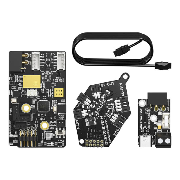 BTT EBB SB2209 USB PCB for Stealthburner w/ Harness and Connectors - Complete - West3D 3D Printing Supplies - BTT