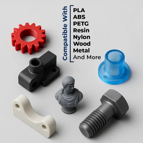 NoClogger 3D Printing Glue – Fast, Strong Adhesive for PLA, PETG, ABS, Resin & More