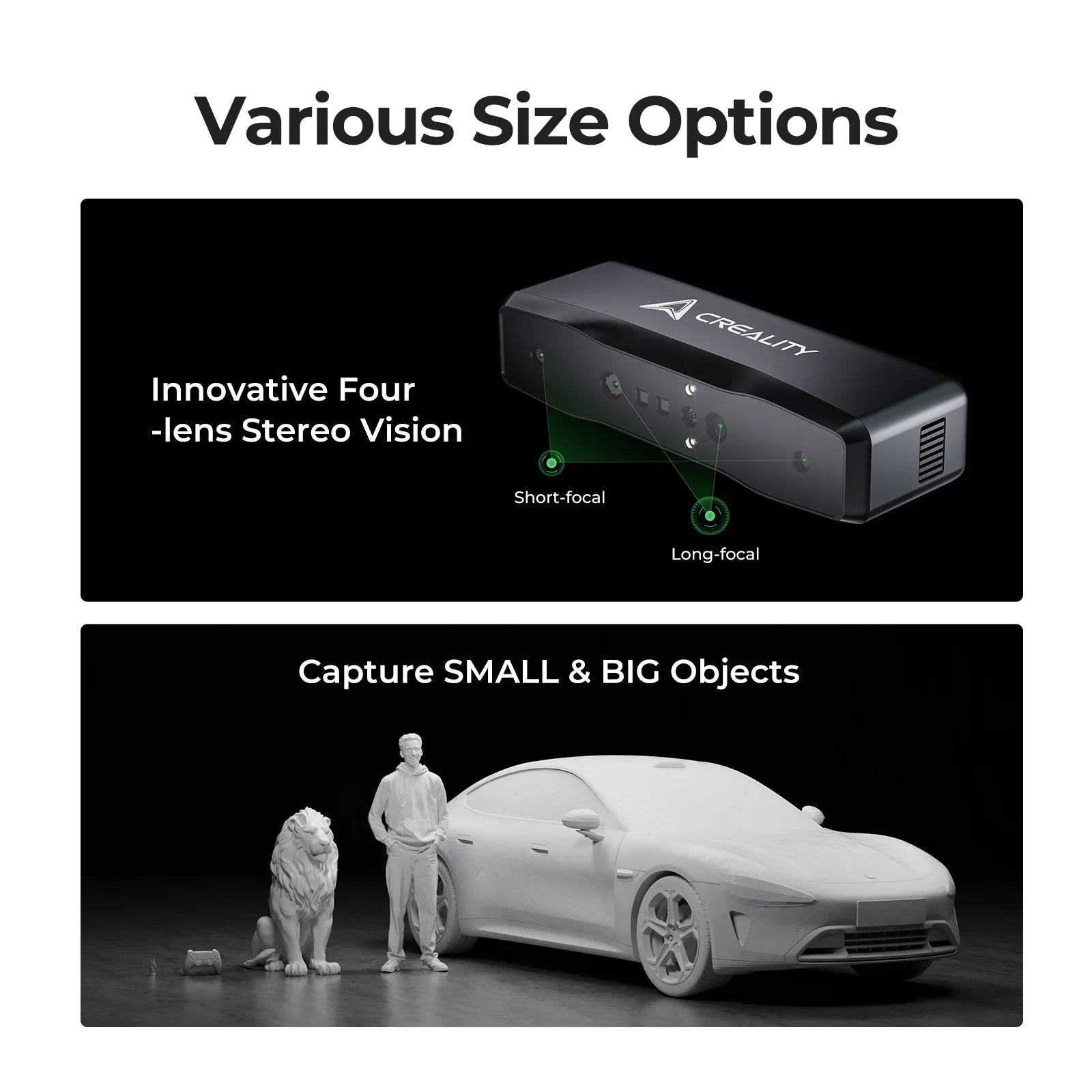 Creality Otter Lite 3D Scanner – Easy, Affordable 3D Scanning That Just Works - West3D 3D Printing Supplies - Creality