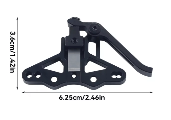 Crossbow CNC Filament Cutter for A4T, Sherpa Mini, Orbiter V2.5 and other Flat Top Extruders by DW Tas - West3D 3D Printing Supplies - FYSETC