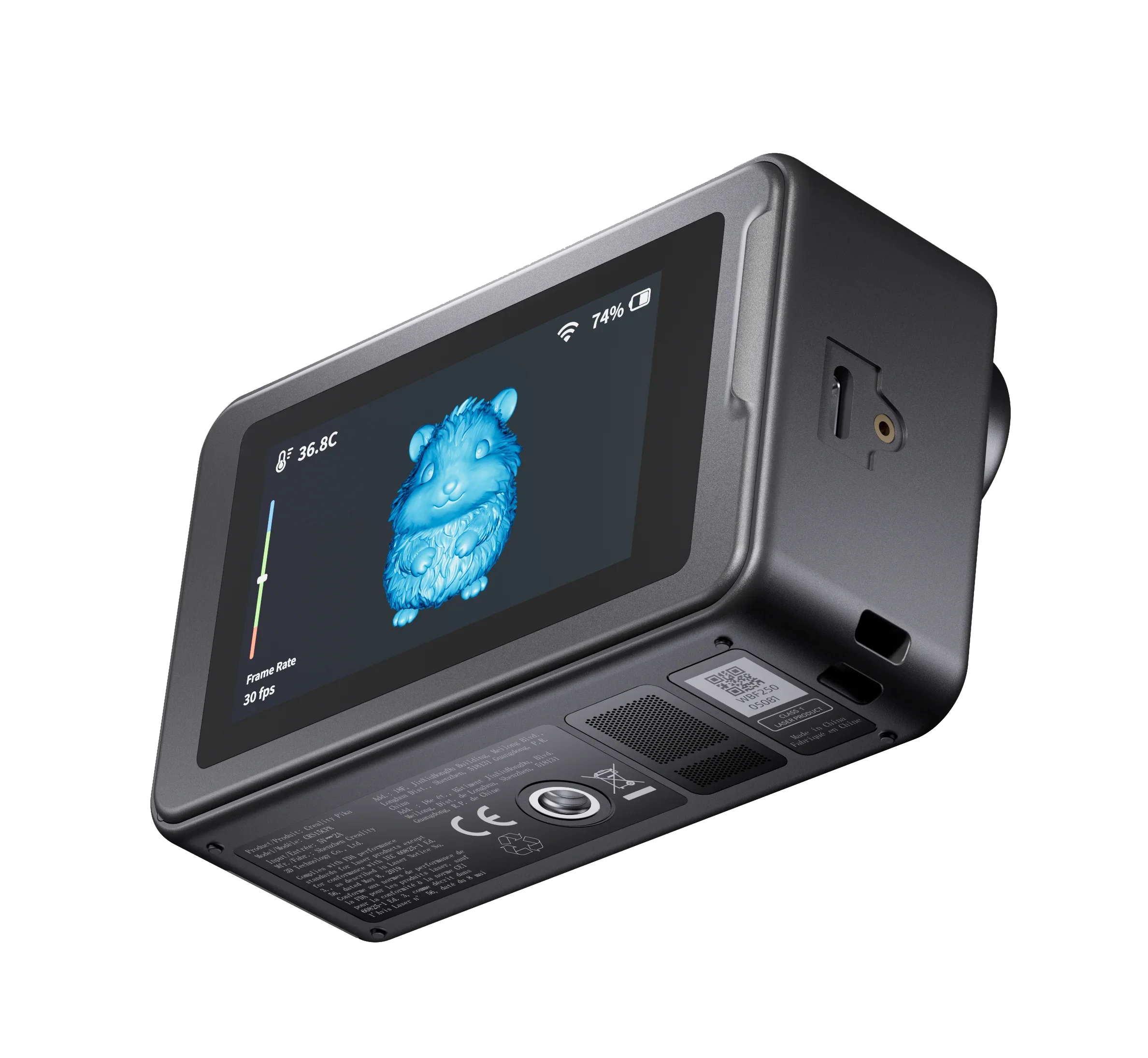 Creality Pika Portable AI 3D Scanner – Blue Laser & NIR, 0.03mm Accuracy