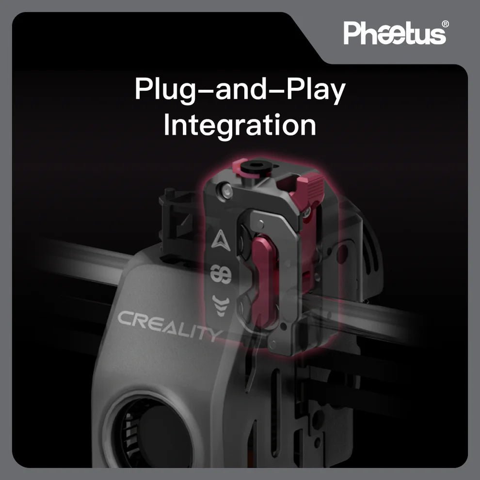 DXC Extruder for Creality K1 / K1 Max and K1C by Devil Design and Phaetus - West3D 3D Printing Supplies - Phaetus