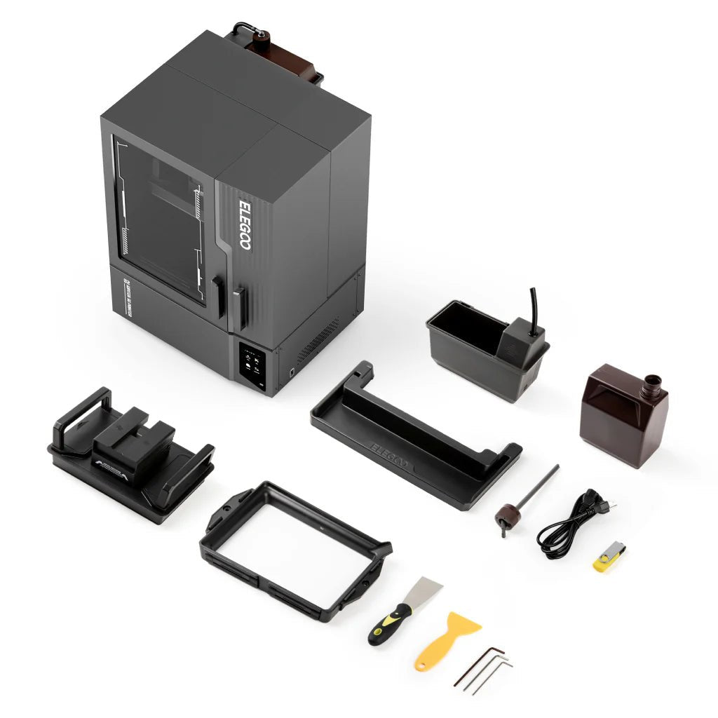 ELEGOO Jupiter 2 Large-Format 16K Resin SLA 3D Printer - West3D 3D Printing Supplies - ELEGOO