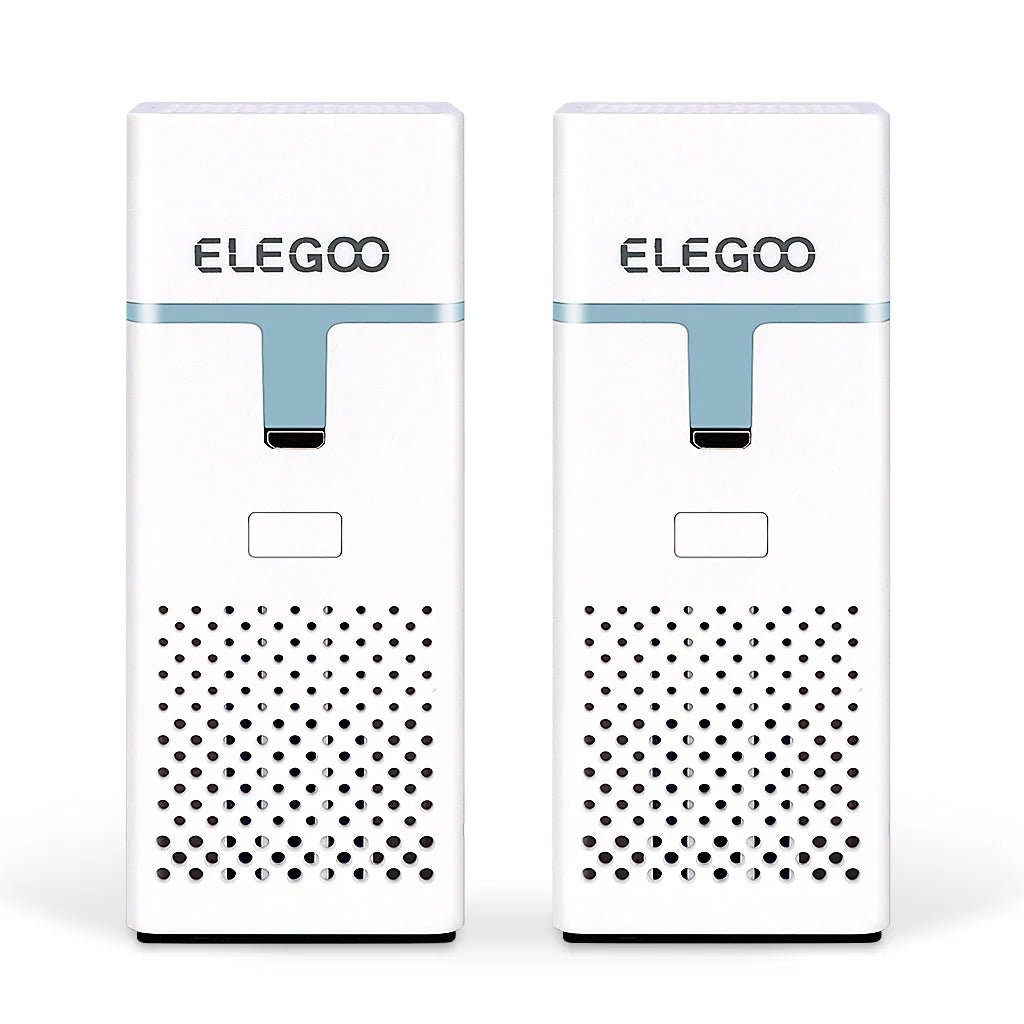 Elegoo Mini Air Purifier (2 Pack): Compact, Quiet, and Effective Air Cleaning - West3D 3D Printing Supplies - ELEGOO